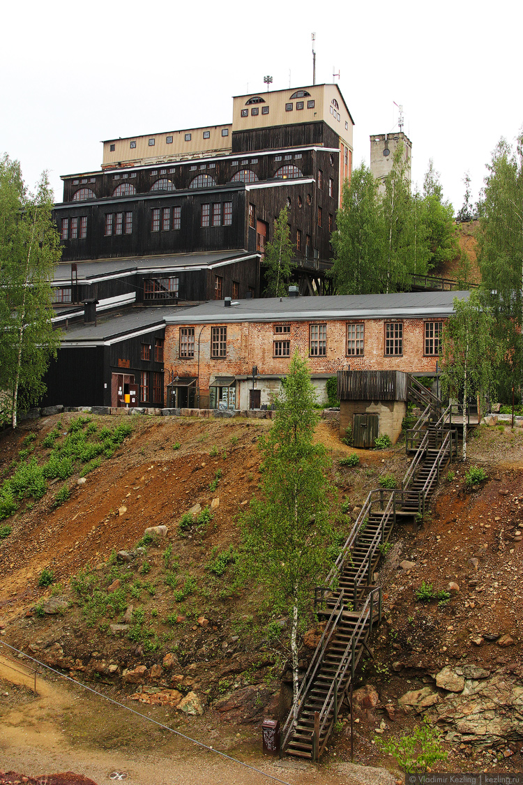 Старая шахта в Оутокумпу